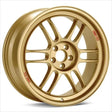 Enkei RPF1 18x9.5 5x114.3 38mm Offset 73mm Bore Gold Wheel *Special Order Minimum Order of 40* - 3798956538GG