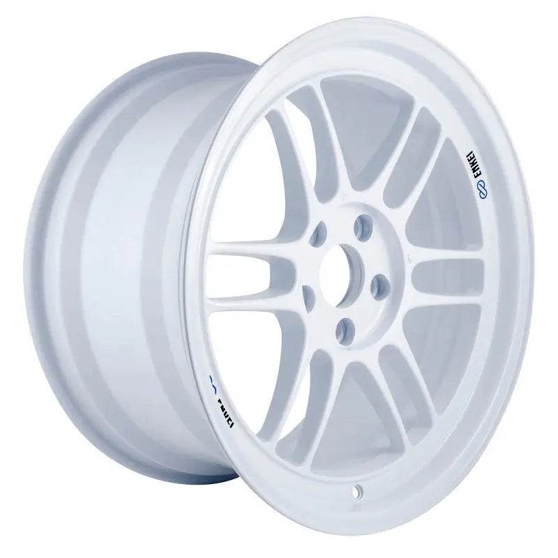 Enkei RPF1 18x9.5 5x114.3 38mm Offset 73mm Center Bore Vanquish White Wheel (Special Order/ MOQ 40*) - 3798956538WP