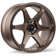 Enkei T6R 17x8 45mm Offset 5x100 Bolt Pattern 72.6 Bore Matte Bronze Wheel - Truck & Automotive