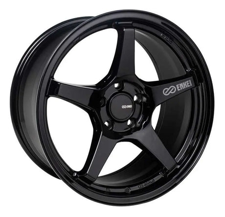 Enkei Enkei TS-5 18x8 5x100 45mm Offset 72.6mm Bore Gloss Black