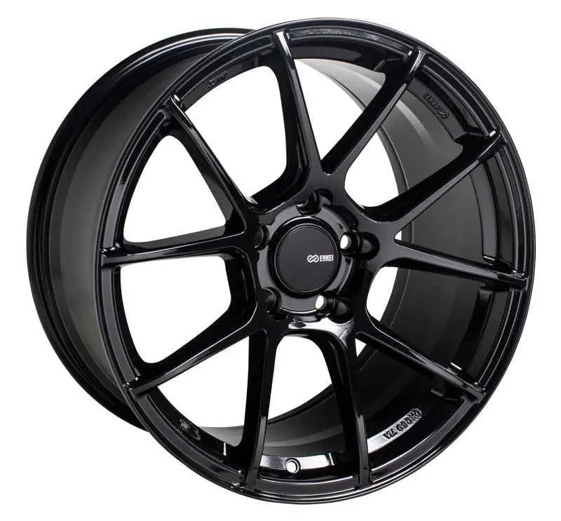 Enkei Enkei TS-V 18x8.5 5x114.3 38mm Offset 72.6mm Bore Gloss Black Wheel