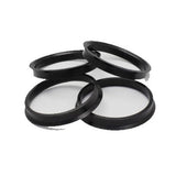 Enkei 72.62mm OD 60.10mm ID Plastic Hub Rings - 4 Pack - AHR726010P