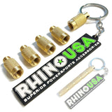 Rhino USA 0-60 Psi Tire Deflator Keychain - Rhino USA