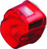 Bikers Choice 99-03 Big Twin & XL Red Laydown Taillight With Top License Light - Bikers Choice