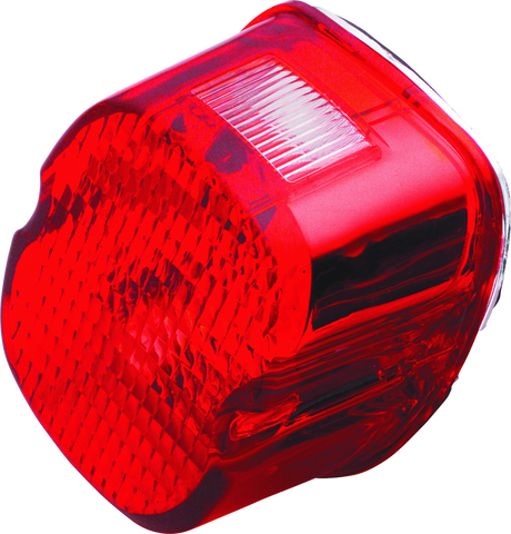 Bikers Choice 99-03 Big Twin & XL Red Laydown Taillight With Top License Light - Bikers Choice