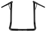 Burly Brand Louie B Bar 19in - Gloss Black - RV and Auto Parts