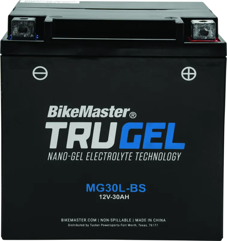 BikeMaster Trugel Battery MG30L-BS - RV and Auto Parts