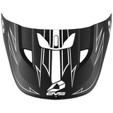 EVS T3 Pinner Helmet Visor - Matte Black - EVS