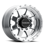 Raceline 935MC Defender 17x9in / 6x139.7 BP / -12mm Offset / 107.95mm Bore - Machined Wheel