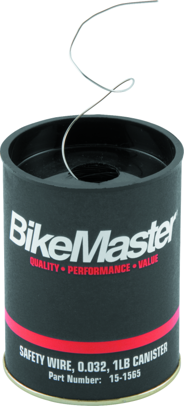 BikeMaster 0.032in Safety Wire Can - 1lb - BikeMaster