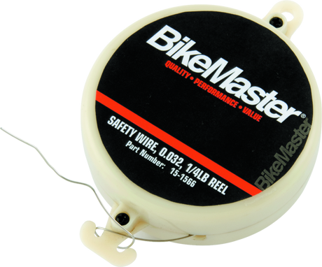 BikeMaster 0.032in Safety Wire Reel - 1/4lb - BikeMaster