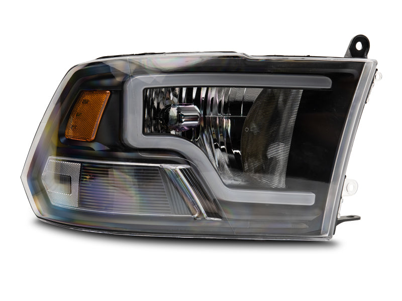 Raxiom 09-18 Dodge RAM 1500 LED Bar Headlights- Black Housing (Clear Lens) - R117803