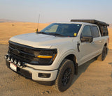 Rally Armor 21-24 Ford F-150 (Excl. Raptor) Black UR Mud Flap w/Metallic Black Logo - Rally Armor