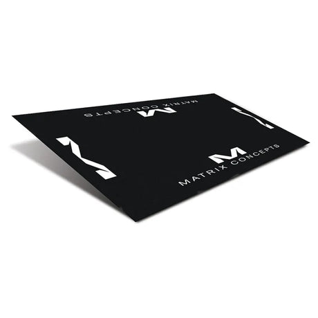 Matrix Concepts R1 Rubber 3MM 3 Foot X 6 Foot Floor Mat - Black/White - RV and Auto Parts