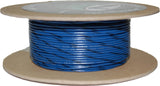 NWR-60-100-20 Namz Custom Cycle 100' Spool 20-Gauge Wire (Blue/Black Stripe) - RV and Auto Parts