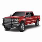 Red Ford Super Duty with FX3023 Trailfx front grille guard, showcasing enhanced rugged appearance and superior protection for off-road adventures, Truck & Automotive, Bumpers, Grilles & Guards, AVADA - Best Sellers