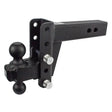 HD254 Bulletproof 2.5’ Heavy Duty 4’ Drop/Rise - Trailer Hitch Ball Mount