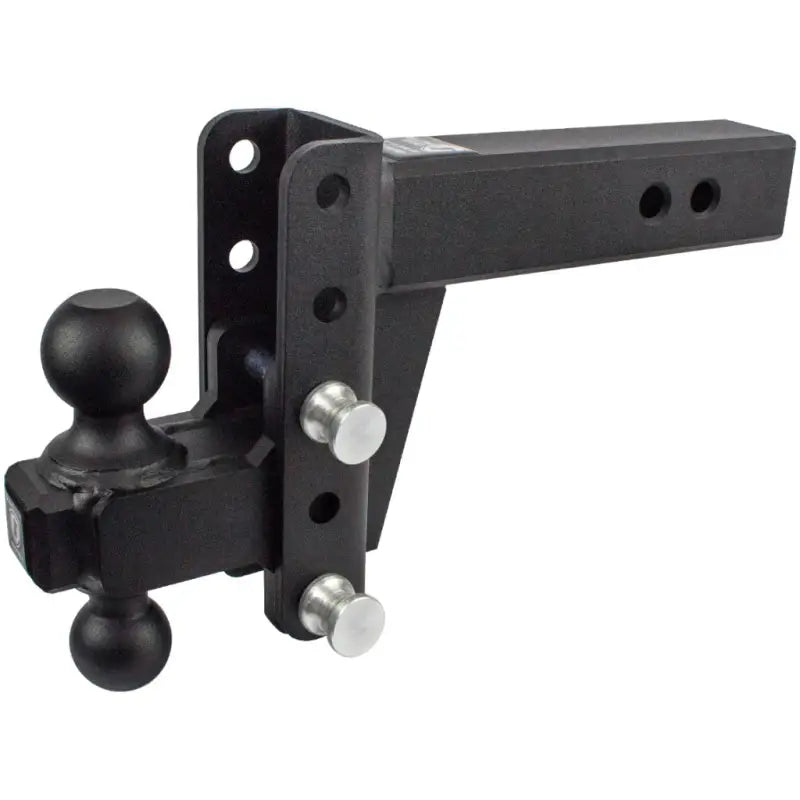 HD254 Bulletproof 2.5’ Heavy Duty 4’ Drop/Rise - Trailer Hitch Ball Mount