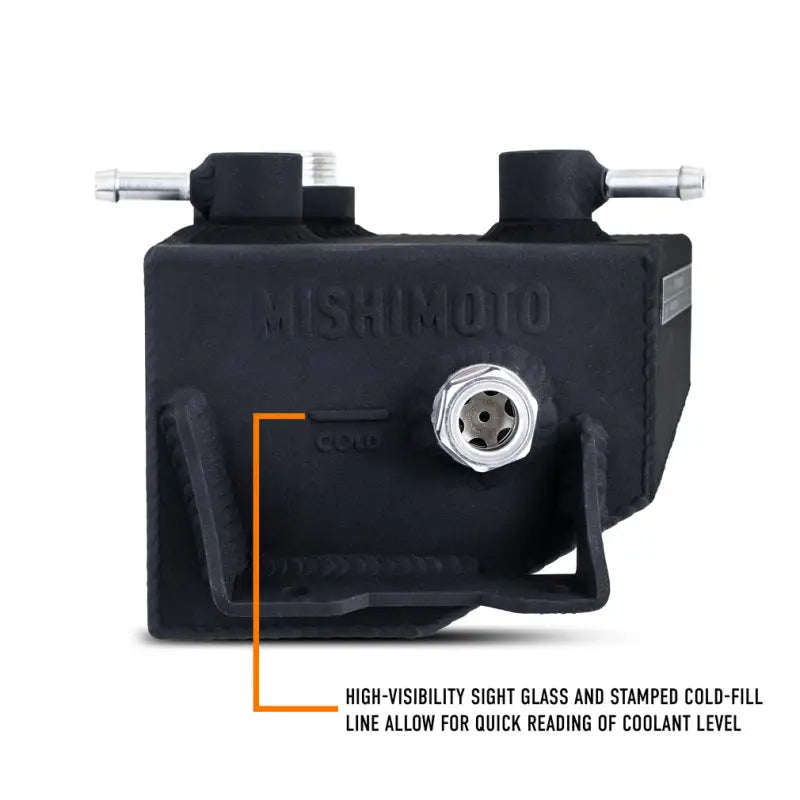 Mishimoto 2024+ Ford Mustang V8/2.3L EcoBoost Expansion Tank - Black - Mishimoto