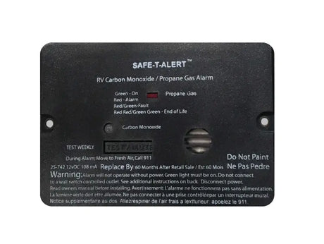 25-742BL Carbon Monoxide/ Propane Leak Detector