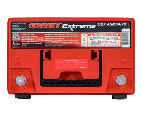 Odyssey Battery Auto/Truck/Heavy Duty & Commercial Extreme AGM (34/78-PC1500DT) - Batteries