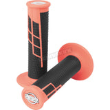 ProTaper Clamp-On 1/2 Waffle Grip - Neon Red/Black - 021660