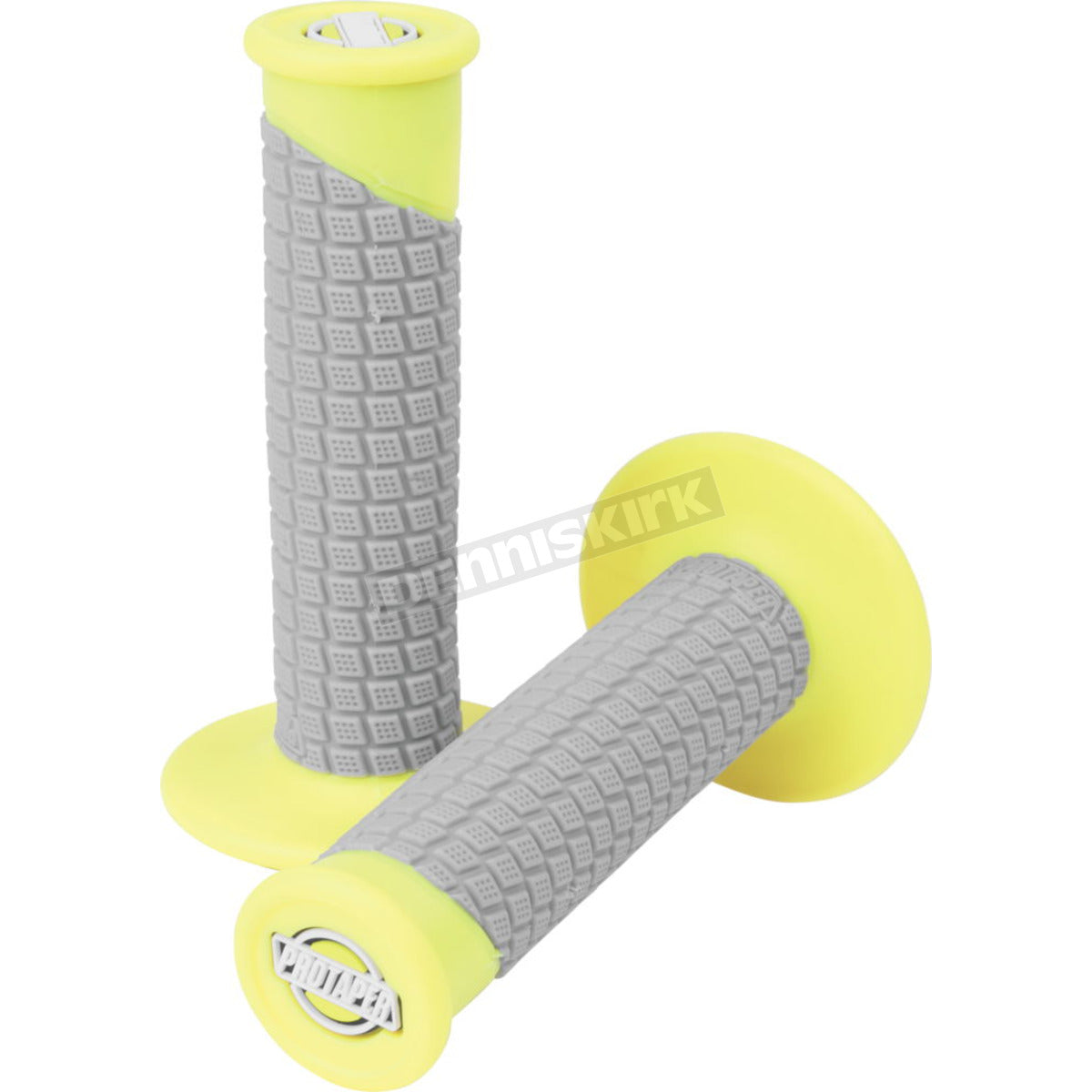 ProTaper Clamp-On Pillow Top Grips - Neon Yellow/Gray - 021673