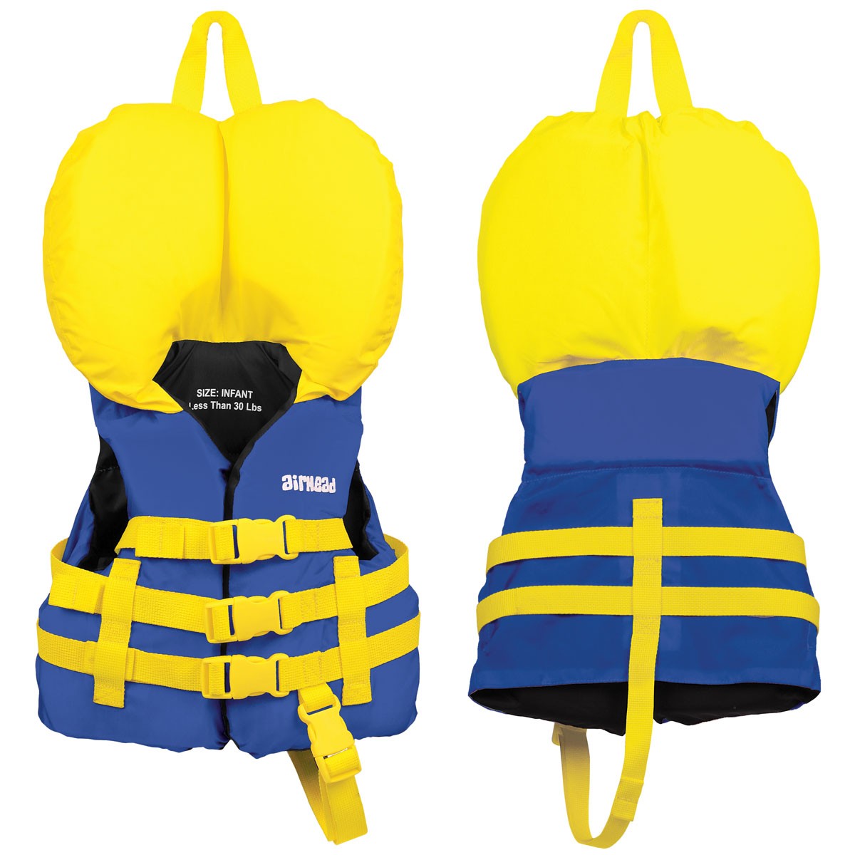 10006-01-A-BL Airhead Genpurpose Life Vest  Blue  Infant