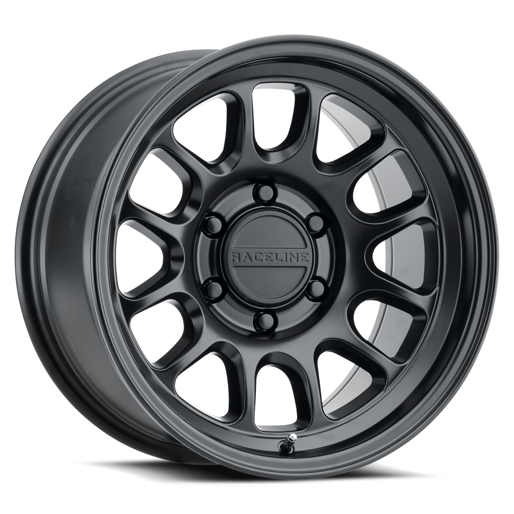 958B-79050-12 Raceline Rogue Satin Black 17X9 5X127 -12Mm