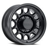 958B-79050-12 Raceline Rogue Satin Black 17X9 5X127 -12Mm