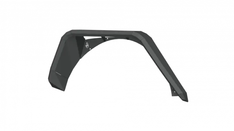 Road Armor 18-21 Jeep Wrangler JL Stealth Wide Rear Fender Flare Body Armor - Tex Blk - 518AFRWB