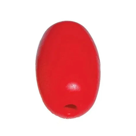 F-5R Airhead Float in bold red, measuring 5' x 3', durable and perfect for lounging and sunbathing.