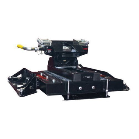 Demco 5th Wheel 21K Auto Slide Ram Hitch with Auto Slide Technology and 21,000 lbs Towing Capacity.