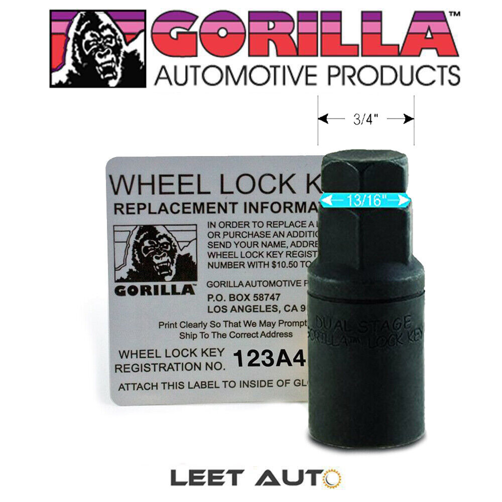 71641X Gorilla Gorilla X2 Wheel Lock 4-P