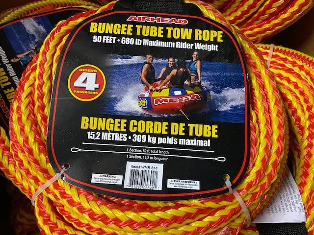 AHTRB-50 Airhead Bungee Tube Tow Rope  4 Rider