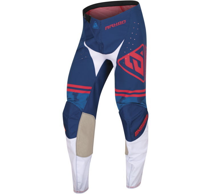 Answer 23 Arkon Trials Pant Blue/White/Red Size - 34 - 447382