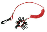 BKS-6 Airhead Outboard Kill Switch Keys With Lany