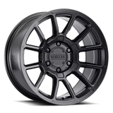 950B-89050+18 Raceline Gauge Satin Black 18X9 5X127 +18Mm