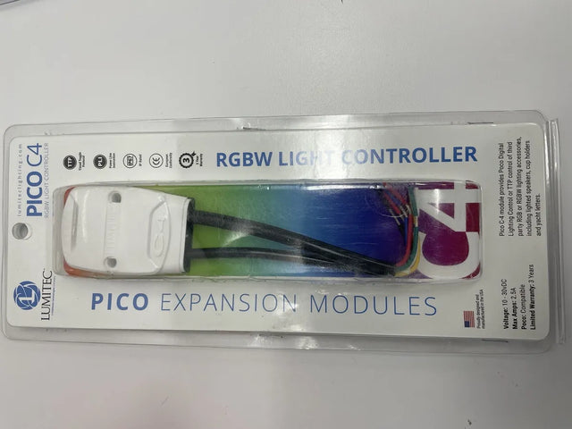 101609 Lumitec Pico C-4 RGBW/RGB Controller for RV, Automotive, Powersports, off-road, marine, exterior, truck accessories, interior, truck bed, rv parts, RV Lighting, Audio & Electronics, AVADA - Best Sellers, Must Haves