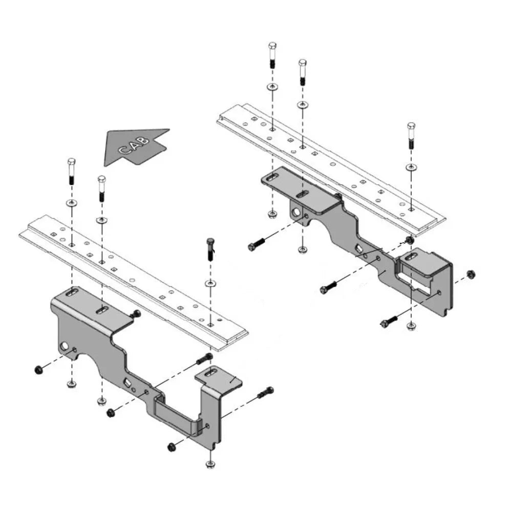 8553021 Demco Frame Bracket Kit Mount 5Th Wheel