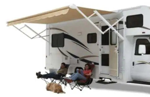 QJ148D8D Carefree/Co. Sprgls Rlr-Vl 14'Dsbg Dbg, Springless Roller Design, 14-foot Diameter Coverage, RV, Automotive, Powersports, off-road, marine, exterior, truck accessories, interior, truck bed, rv parts, Outdoor Living, Exterior Parts & Accessories, RV Sun and Shade Solutions Awnings and Parts for Ultimate Comfort, AVADA - Best Sellers