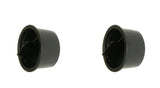 Blue Ox Kit BX88380 receiver cap plugs, durable protection for vehicle's receiver hitch, quantity 2.