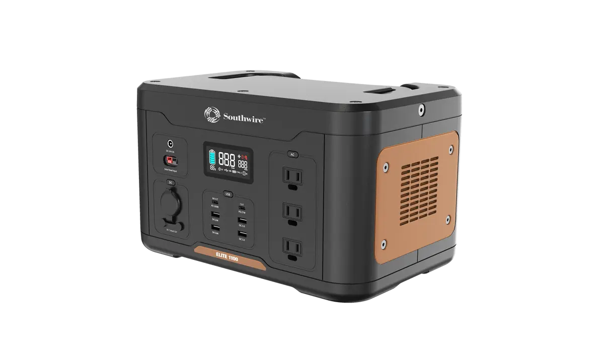 Southwire Portable Power Station 1100W with AC and DC Adapters