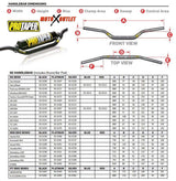 ProTaper SE KX Low Handlebar - Silver - 025225