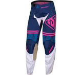 Answer 23 Arkon Trials Pant Blue/White/Magenta Womens - 6 Regular - 447409