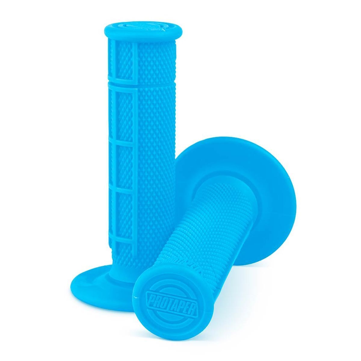 ProTaper 1/2 Waffle Grips - Neon Blue - 024038