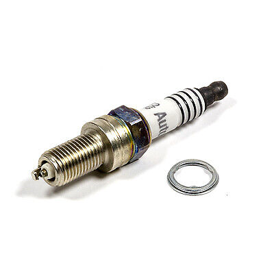 AR4152 Autolite Spark Plug with metal washer against a white background, part of a 4/Box set designed for enhanced ignition and efficient fuel combustion.