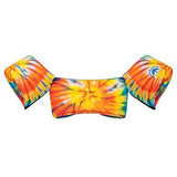 Airhead Otter Elite Ch Life Vest in bright tie-dye pattern providing maximum comfort and essential water safety.