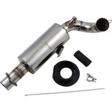 132-155 Straightline Lightweight Muffler Stainless Pol