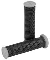 ProTaper Full Diamond Dual Density ATV Grips - Black/Gray - 024832